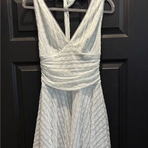 Windsor Elegant Lace Backless Dress